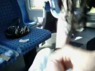 sucked in public on the train
