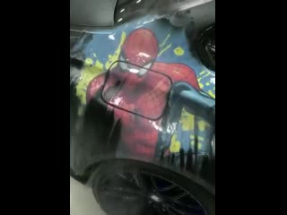 super airbrush: you can see it in the sun, in the heat and if it's raining hot. cool car, beautiful car, tuning, shock car